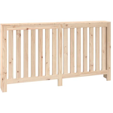 vidaXL Copertura Termosifone 153x19x84 cm in Legno Massello di Pino