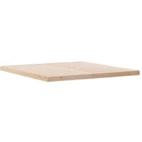 vidaXL Struttura letto a terra Naturale 180 x 210 cm