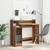 vidaXL Scrivania Legno vecchio 97 x 45 x 90 cm Legno multistrato