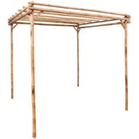 vidaXL Pergolato in Bambù 170x170x220 cm