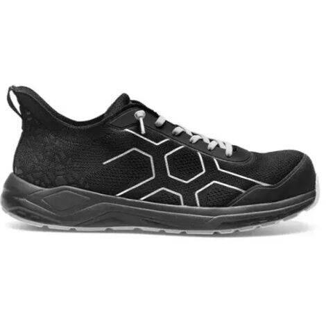 Scarpe da Lavoro Antinfortunistiche Basse S1SP ESD Ultra Leggera Slip-On  Sottozero Modello FLEXIFLY Nero/Grigio - 39