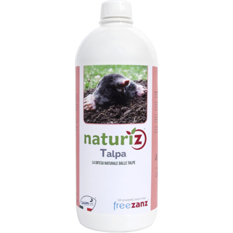 Freezanz Naturiz 1 Lt, Disabituante Naturale per Talpa Pronto all'Uso