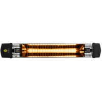 MO-EL IRIS 866NP Lampada Riscaldatore Infrarossi 1200 W con Spina e Supporto