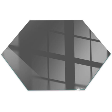 Vetro Temperato Resistente Al Calore Per Camino Protezione del Pavimento dal Calore Resistente a Scintille Colore grigio-marrone h40 cm (1/5)