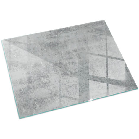 Vetro Temperato Resistente Al Calore Per Camino Protezione del Pavimento dal Calore Resistente a Scintille Struttura sfondo astratta 60x40 cm (1/5)