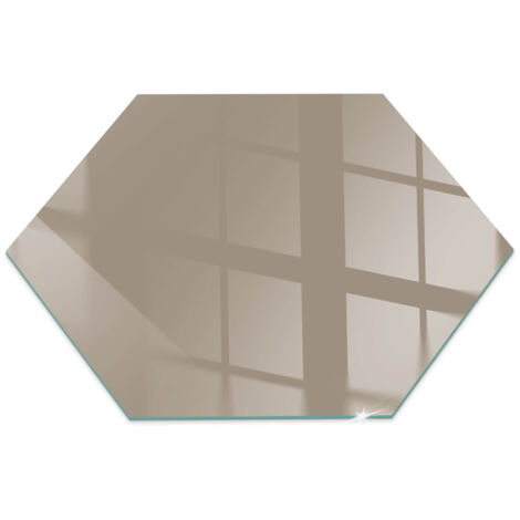 Vetro Decorativo Per Camino E Soggiorno Piastra In ESG Vetro Moderno Per Stufa A Legna Per Camino Colore marrone h40 cm (1/5)