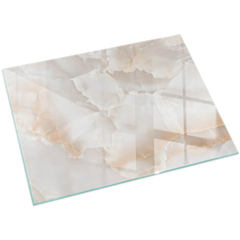 Piastra Per Camino Protezione In Vetro Temperato Per Camino A Legna Resistente Al Calore Motivo in pietra naturale 120x80 cm