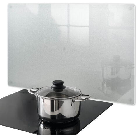 Protezione In Vetro Per Cucina Elegante Pannello Paraschizzi Cucina Per Fornelli E Muro Proteggi Parete Cucina Facile Da Pulire 80x52 cm