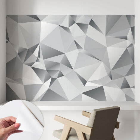 Carta da parati autoadesiva - impermeabile - murale da parete - decorazione murale - Geometria astratta 104x70 cm (1/5)