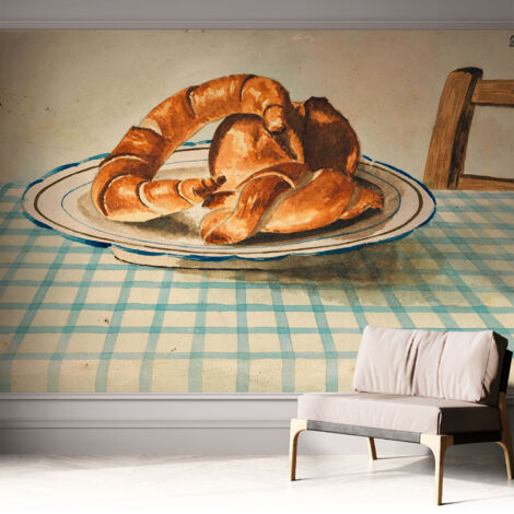 Fotomurale adesivo stickers - murali decorativo - soggiorno moderno - effetto realistico - Dolci da forno 312x219 cm (1/5)