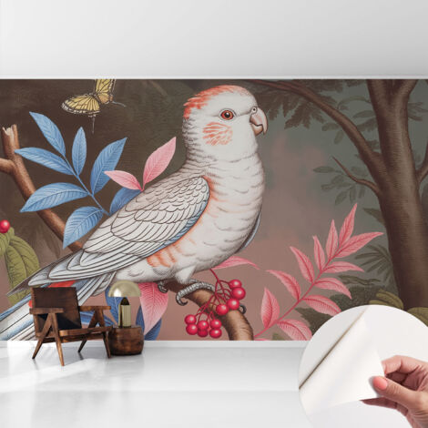 Fotomurale adesivo stickers - murali decorativo - soggiorno moderno - effetto realistico - Natura tropicale 416x254 cm (1/5)