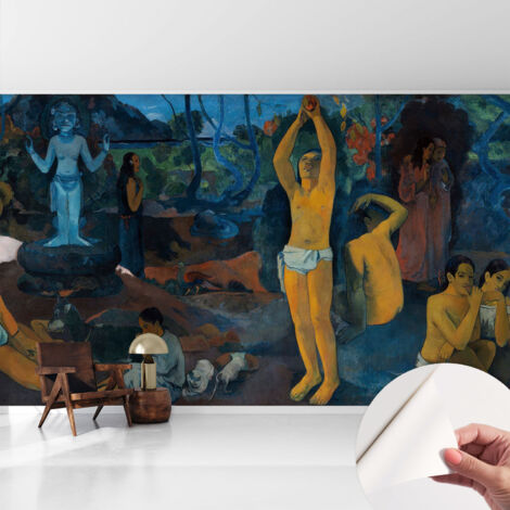Fotomurale adesivo - murale da parete - Carta da parati autoadesiva - design parete moderno - Armonia tropicale 416x254 cm (1/5)