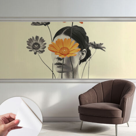 Carta da parati autoadesiva - impermeabile - murale da parete - decorazione murale - Visione surreale 250x104 cm (1/5)