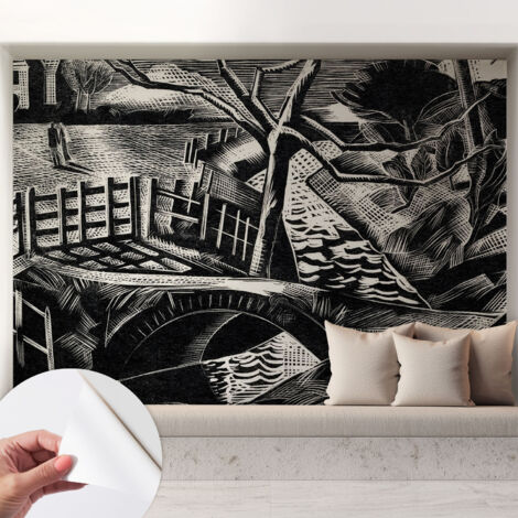 Carta da parati autoadesiva - Fotomurale adesivo - design elegante - stile moderno - Paesaggio architettonico 208x146 cm (1/5)