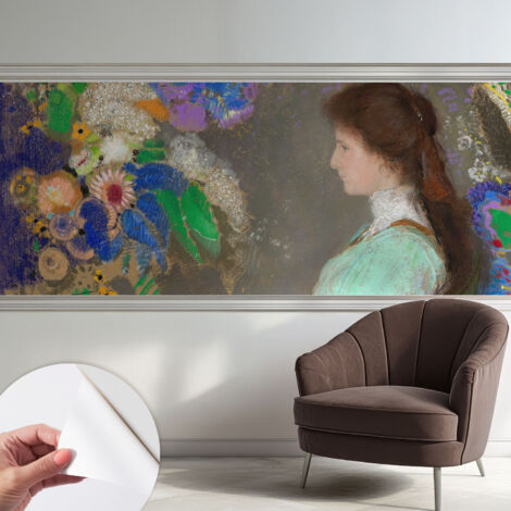 Carta da parati autoadesiva - fotomurale - decorazione parete - stile elegante - decorazione casa - Scena romantica 250x104 cm (1/5)