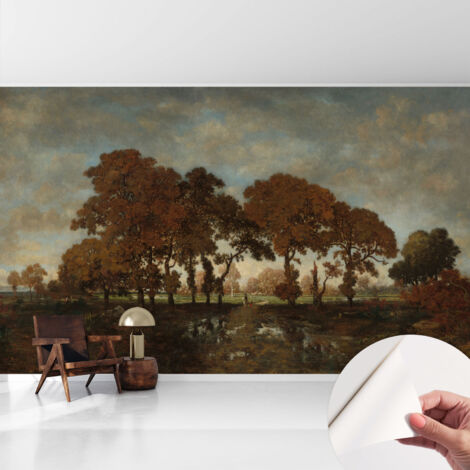 Fotomurale adesivo stickers - murali decorativo - soggiorno moderno - effetto realistico - Paesaggio idilliaco 416x254 cm (1/5)