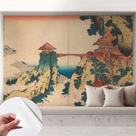Carta da parati adesiva - fotomurale - facile da applicare - per la soggiorno - camera da letto - Paesaggio pittoresco 208x146 cm (1/5)