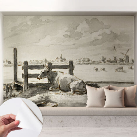 Carta da parati autoadesiva - Fotomurale adesivo - design elegante - stile moderno - Idillio rurale 208x146 cm (1/5)