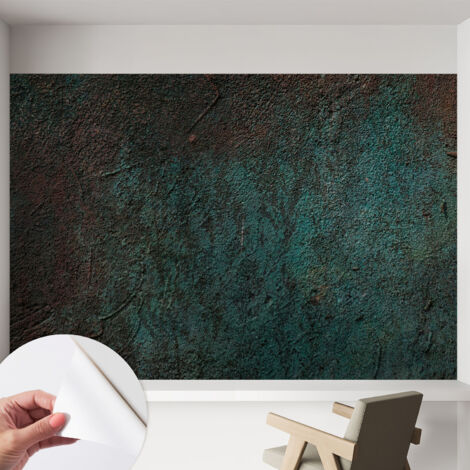 Carta da parati adesiva - lavabile - decorazione murale - per cucina - pellicola decorativa Superficie rustica 152x104 cm (1/5)