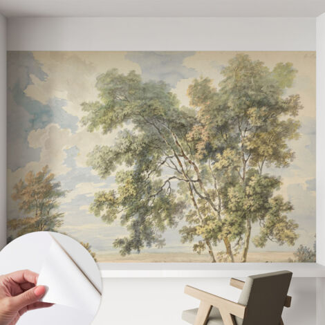 Carta da parati autoadesiva - fotomurale - decorazione parete - stile elegante - decorazione casa - Natura romantica 152x104 cm (1/5)