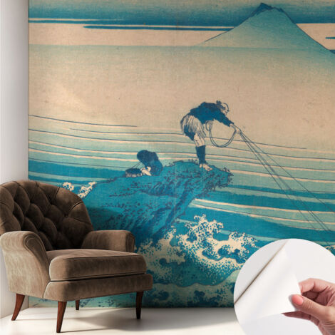 Carta da parati autoadesiva moderna - fotomurale - lavabile - ufficio - design moderno - Scena marina 250x250 cm (1/5)