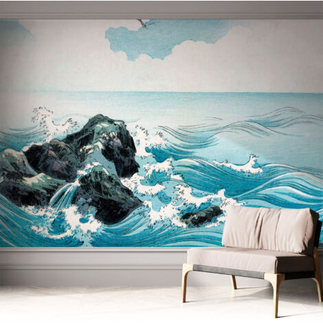 Carta da parati autoadesiva - Fotomurale adesivo - design elegante - stile moderno - Scena marina 312x219 cm (1/5)