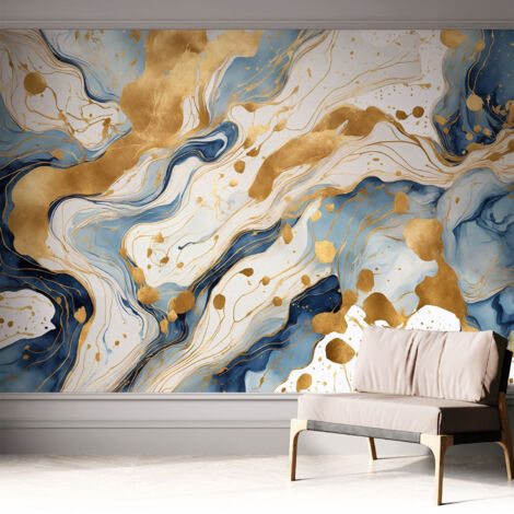 Fotomurale adesivo - murale da parete - Carta da parati autoadesiva - design parete moderno - Eleganza astratta 312x219 cm (1/5)