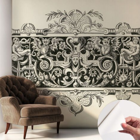 Carta da parati autoadesiva - Fotomurale adesivo - design elegante - stile moderno - Motivi mitologici 250x250 cm (1/5)
