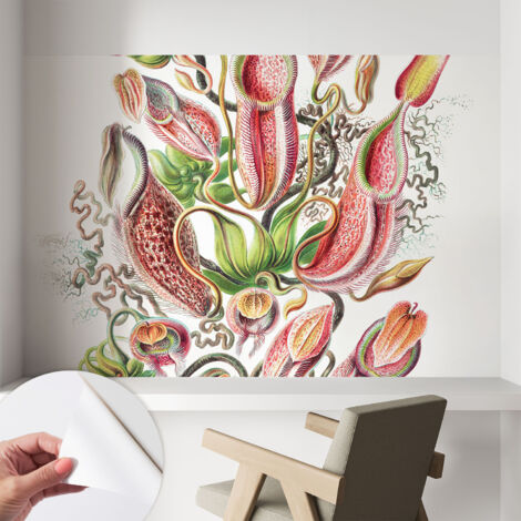 Fotomurale adesivo stickers - murali decorativo - soggiorno moderno - effetto realistico - Dettagli vegetali 104x70 cm (1/5)