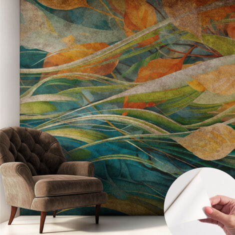 Carta da parati autoadesiva - Fotomurale adesivo - design elegante - stile moderno - Paesaggio autunnale 250x250 cm (1/5)