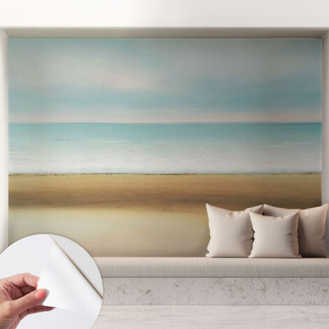 Carta da parati adesiva - fotomurale - facile da applicare - per la soggiorno - camera da letto - Paesaggio costiero 208x146 cm (1/5)