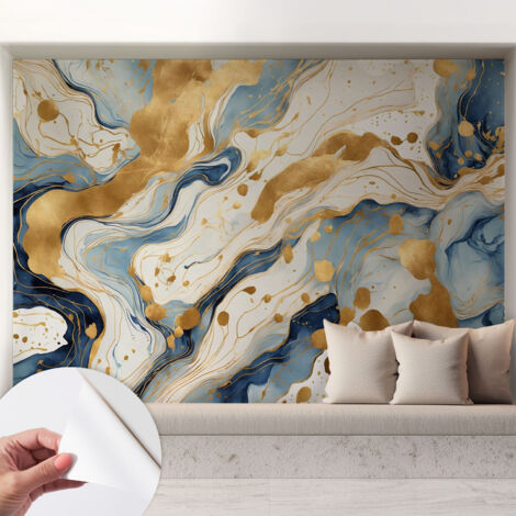 Fotomurale adesivo - murale da parete - Carta da parati autoadesiva - design parete moderno - Eleganza astratta 208x146 cm (1/5)