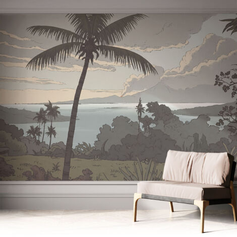 Carta da parati autoadesiva - Fotomurale adesivo - design elegante - stile moderno - Paesaggio esotico 312x219 cm (1/5)
