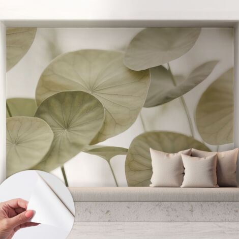 Carta da parati autoadesiva - fotomurale - decorazione parete - stile elegante - decorazione casa - Eleganza naturale 208x146 cm (1/5)
