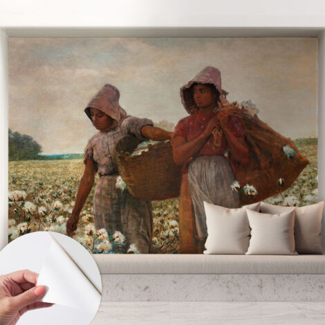Carta da parati autoadesiva moderna - fotomurale - lavabile - ufficio - design moderno - Lavoro nei campi 208x146 cm (1/5)