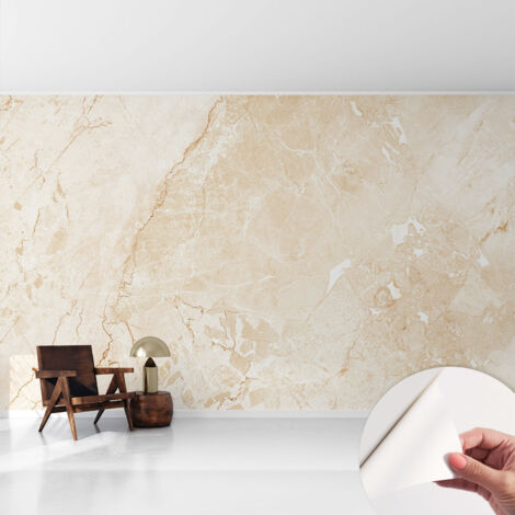 Carta da parati autoadesiva - fotomurale - decorazione parete - stile elegante - decorazione casa - Pietra naturale 416x254 cm