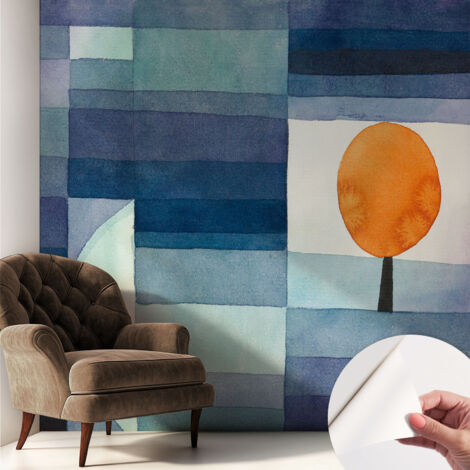 Carta da parati autoadesiva - Fotomurale adesivo - design elegante - stile moderno - Albero astratto 250x250 cm (1/5)