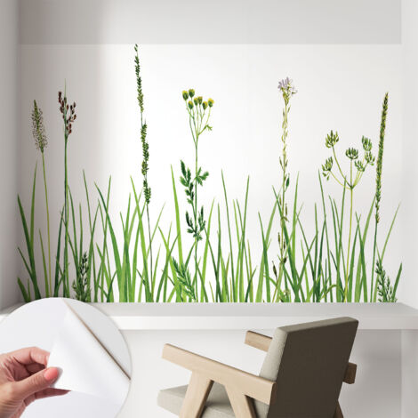 Carta da parati adesiva - fotomurale - facile da applicare - per la soggiorno - camera da letto - Flora delicata 104x70 cm (1/5)