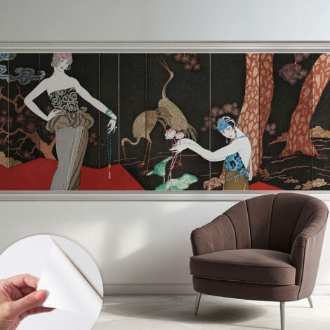 Carta da parati autoadesiva - Fotomurale adesivo - soggiorno moderno - resistente - Scena elegante 250x104 cm (1/5)