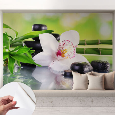 Fotomurale adesivo stickers - murali decorativo - soggiorno moderno - effetto realistico - Tranquillità della natura 208x146 cm
