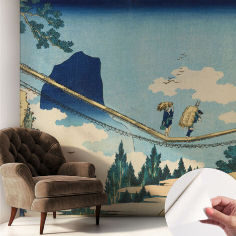 Carta da parati autoadesiva - Fotomurale adesivo - design elegante - stile moderno - Ponte di montagna 250x250 cm (1/5)