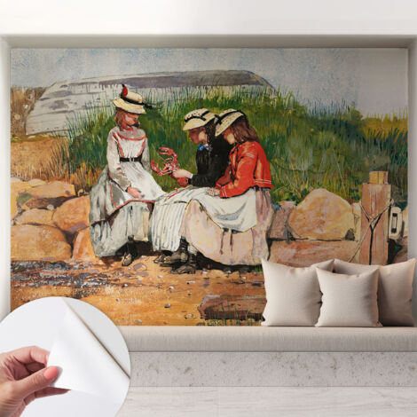 Carta da parati autoadesiva - fotomurale - decorazione parete - stile elegante - decorazione casa - Vacanze estive 208x146 cm (1/5)
