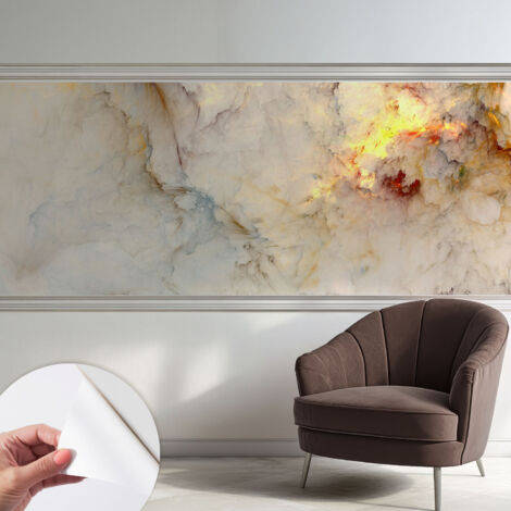 Carta da parati autoadesiva - fotomurale - decorazione parete - stile elegante - decorazione casa - Paesaggio colorato 250x104 cm (1/5)