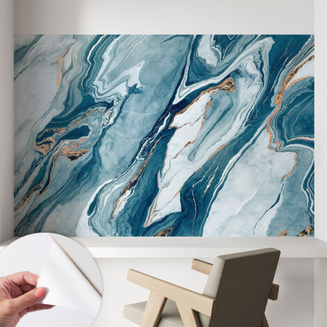 Carta da parati autoadesiva - Fotomurale adesivo - soggiorno moderno - resistente - Eleganza minerale 104x70 cm (1/5)