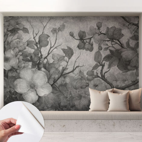 Fotomurale adesivo stickers - per camera da letto - per corridoio - decorazione casa moderna Fiorellino su un ramo 208x146 cm