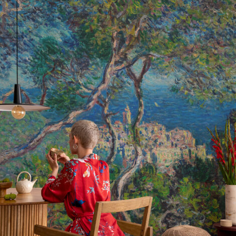 Pogusmavi Quadro Moderno Grigio 24x48: Grande Arte Da Parete Per Soggiorno, Camera Da Letto O Sala Da Pranzo
