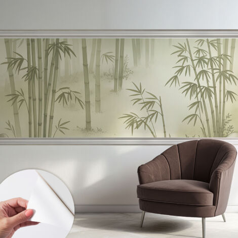 Fotomurale adesivo - murale da parete - Carta da parati autoadesiva - design parete moderno - Paesaggio sereno 250x104 cm (1/5)