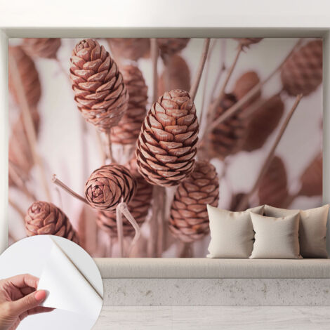 Carta da parati autoadesiva - fotomurale - decorazione parete - murale - adesivo da muro - Eleganza naturale 208x146 cm