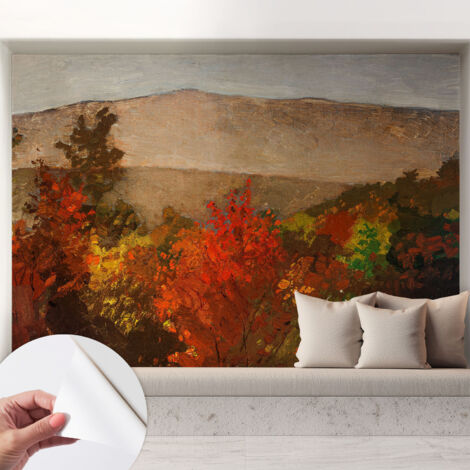 Fotomurale adesivo stickers - per camera da letto - per corridoio - decorazione casa moderna Panorama autunnale 208x146 cm (1/5)