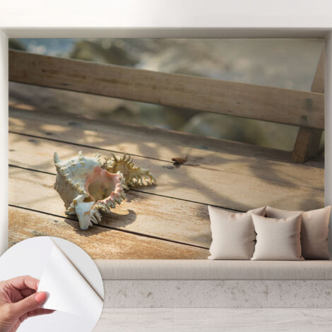 Carta da parati autoadesiva - impermeabile - murale da parete - decorazione murale - Scena rilassante 208x146 cm (1/5)